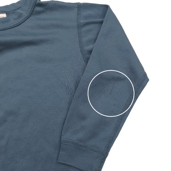 Patagonia Capilene Base Layer Kids Small Green Long Sleeve Crew Neck - Picture 5 of 9